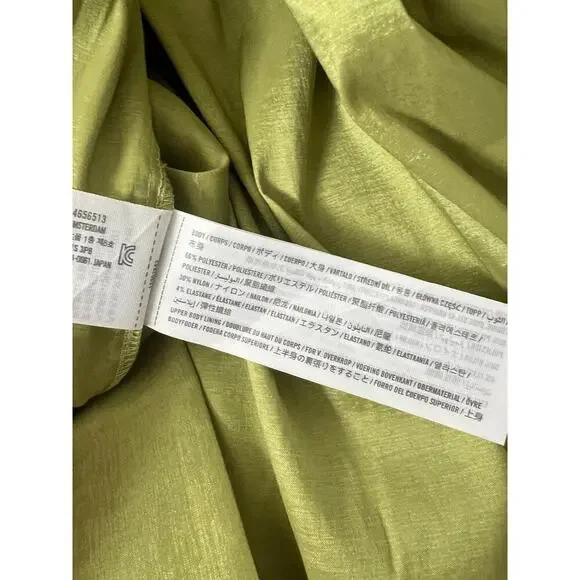 Abercrombie & Fitch Drama Bow-back taffeta gown women's size large brand new! - Picture 7 of 9